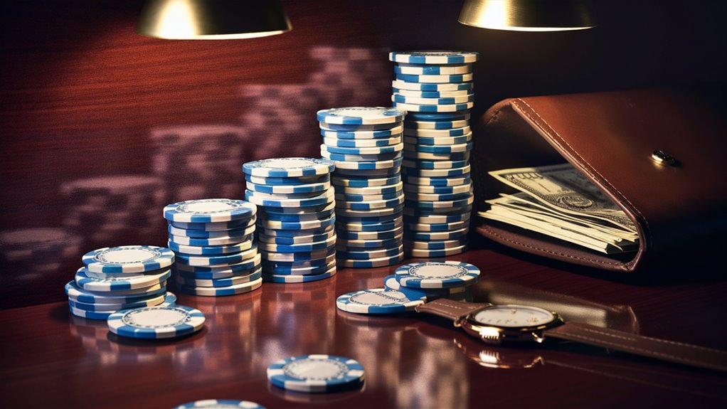 control money while gambling