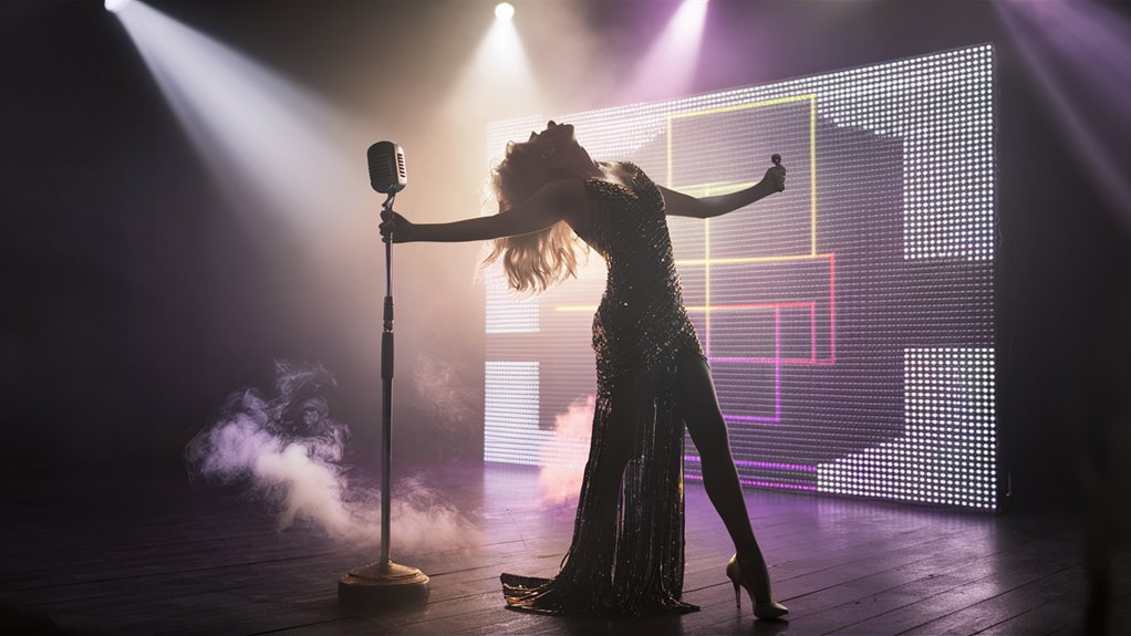 female stars perform live